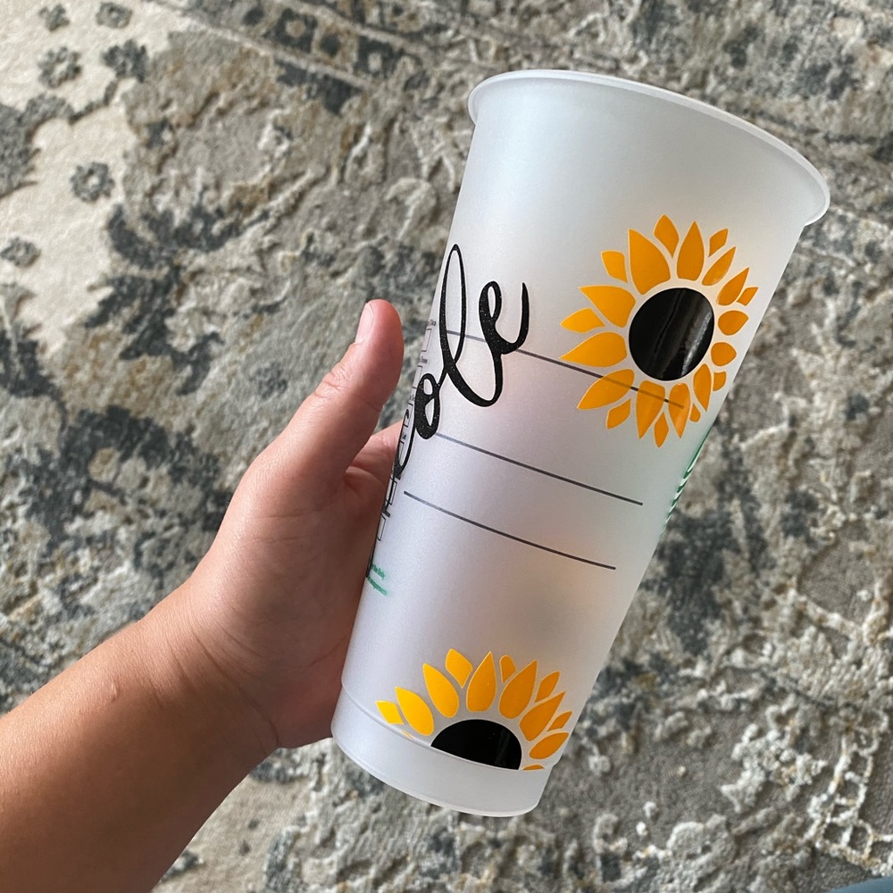 Starbucks sunflower cup - Picture 6 of 6